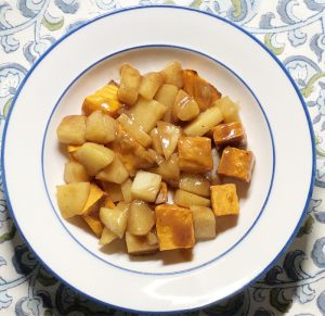 Cinnamon Apple & Sweet Potato Dessert
