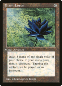 The Black Lotus Magic Card Coaster InkWelle Blog